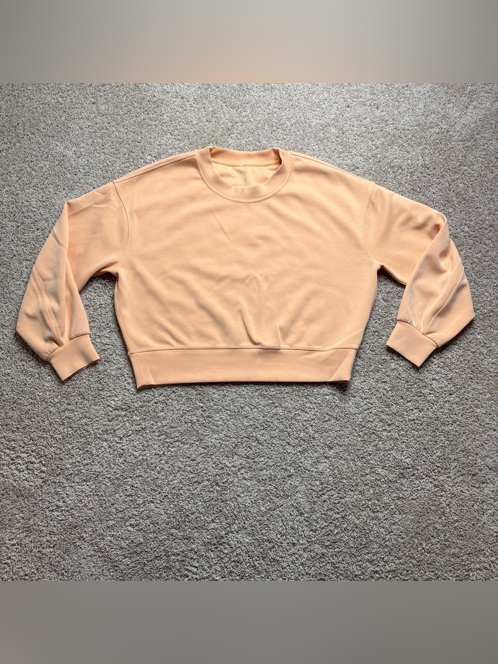 Lululemon Softstreme Perfectly Oversized Cropped Crew